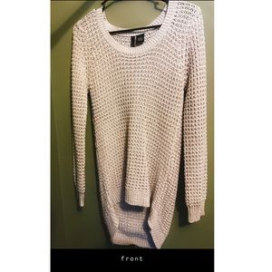 cream sweater